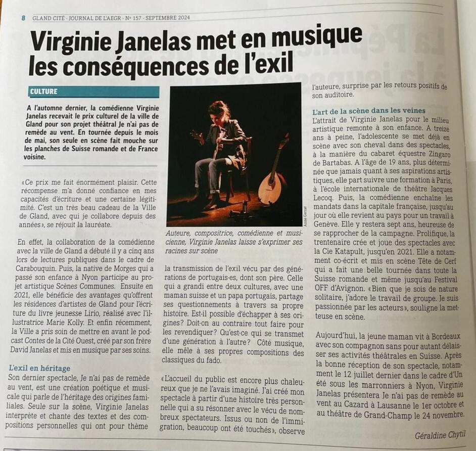 Article Gland Cité